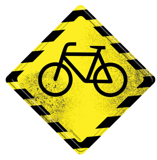 Cycle Door Sign