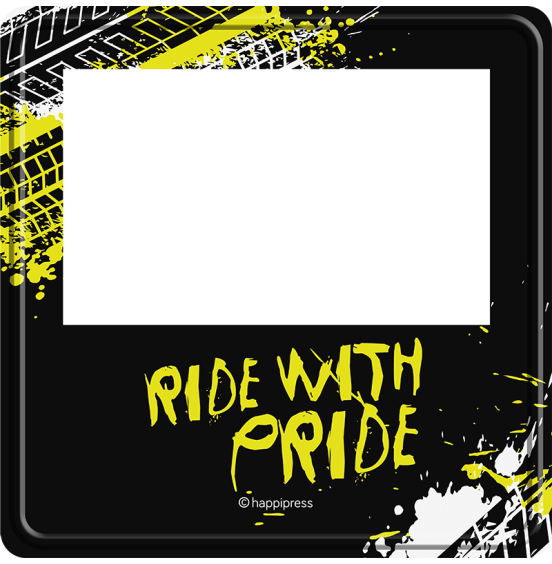 Ride With Pride Magnetic Photo Frame