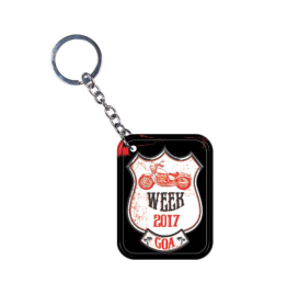 Bike Week Metal Keychain