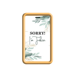 Sorry! I'm Taken Luggage Tag - Happi Bridesmaid Collection (Dark Green)