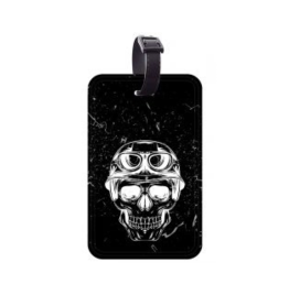 Rider Skull Luggage Tag