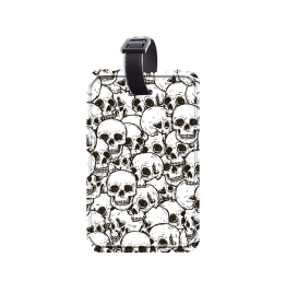 Skull Seamless Luggage Tag