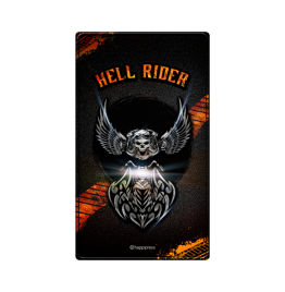 Hell Rider Skull Wing Poster