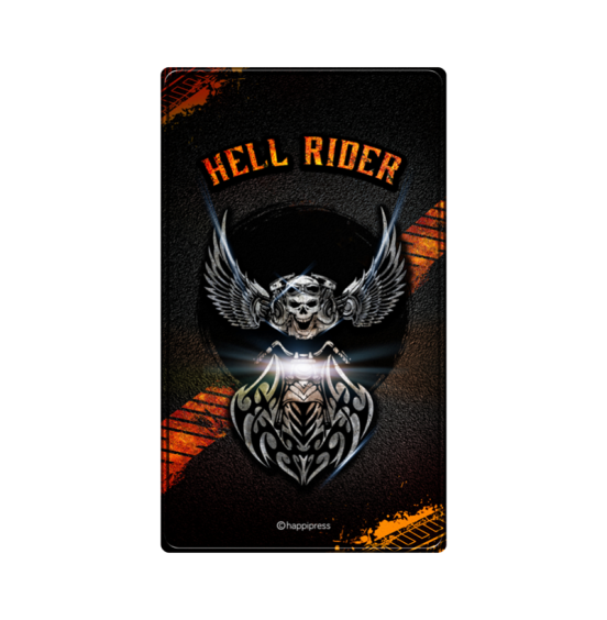 Hell Rider Skull Wing Poster