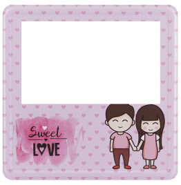 Sweet Love Couple Frame